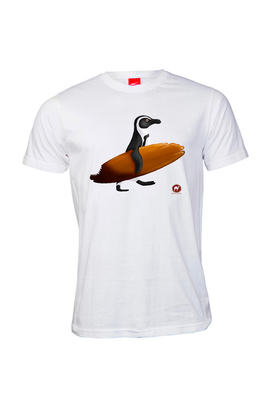 African Penguin Surfer T-Shirt