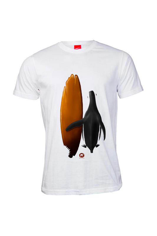 Penguin surfer t-shirt