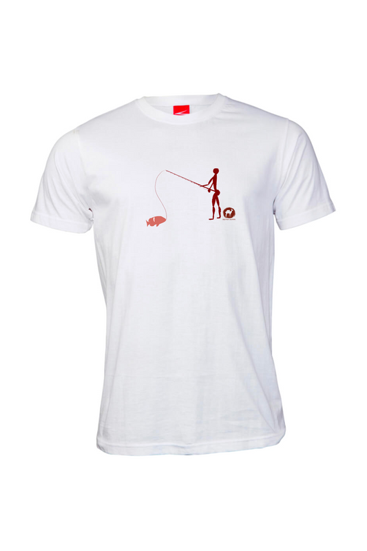 Fisherman Rock Art T-Shirt