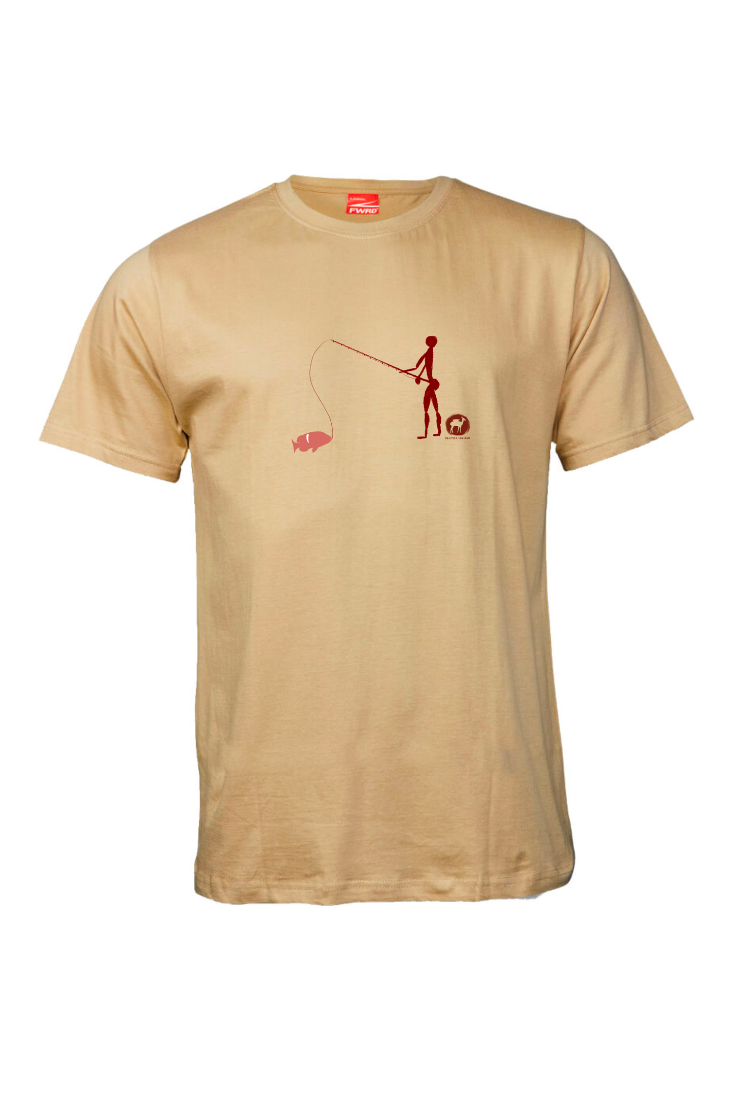 Fisherman Rock Art T-Shirt