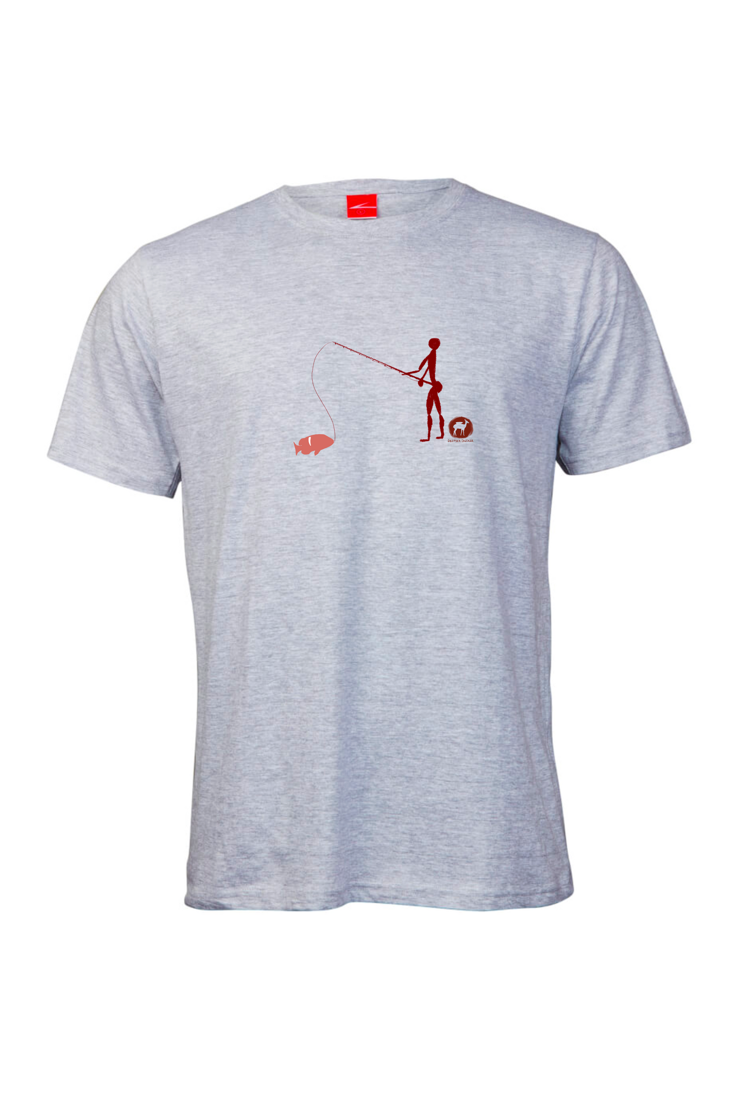 Fisherman Rock Art T-Shirt